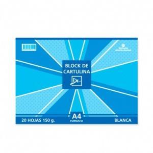 Block de Cartulina Blanco 20 hojas 150g