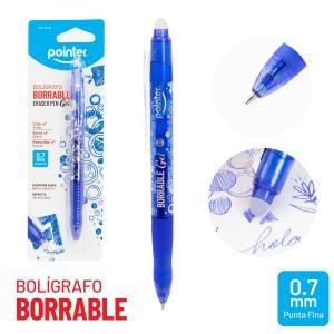 Boligrafo Borrable Retractil POINTER