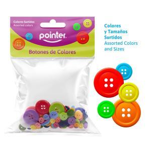 Botones Para Manualidades Surtidos de plastico