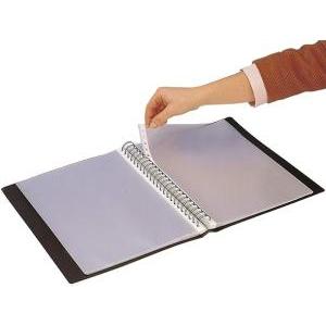 Carpeta PVC c/ espiral 20 hojas osatto