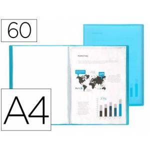 Carpeta con 60 folios fijos