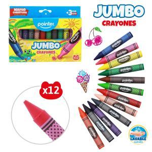 Crayon Jumbo X 12 Colores
