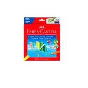 Eco Lapices faber de Color Triangual x 48