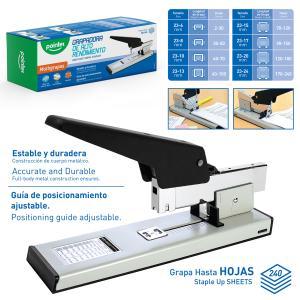 Engrampadora Para Libros Capacidad 240 hojas