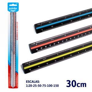 Escalimetro POINTER metalico 30 cm