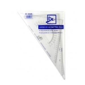 Escuadras 35cm juego x 2