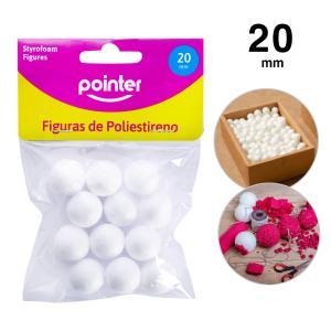 Esfera 20mm paquete por 12 unidades