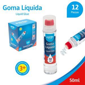 Goma liquida 50ml caja x 12