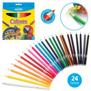 Lapices de colores pointer x24