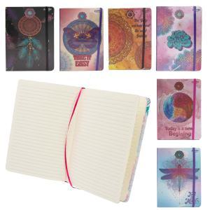 Libreta A5 POINTER con elastico ( free your mind )