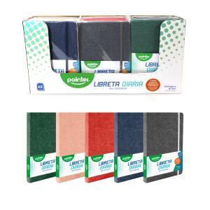 Libreta POINTER A5 diaria ( box x 15 )