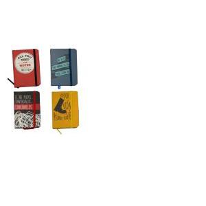 Libreta Pointer A7 con frases