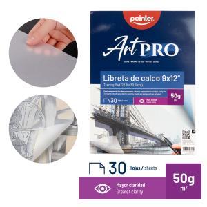 Libreta de CALCO 23 x 30.50 cm POINTER