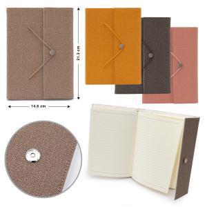 Libreta tipo Agenda con boton y elastico