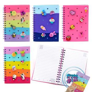Libretas Pointer Tapa de goma con pins