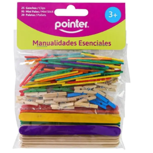 Manualidades Esenciales (mini palos,palillos,paletas)