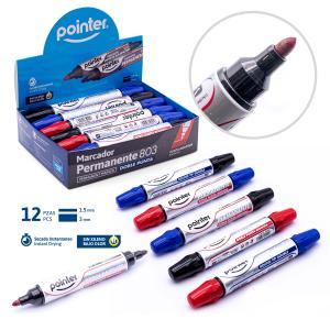 Marcador Permanente Dos colores POINTER