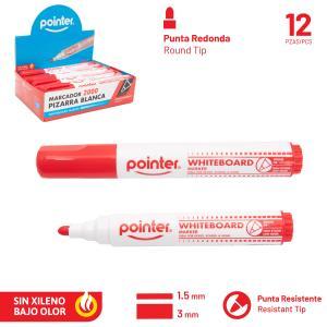 Marcador de pizarra pointer rojo