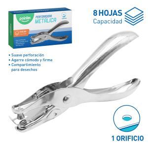 Perforadora POINTER de mano 1 solo agujero