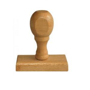 Sello de Madera  2  Linea