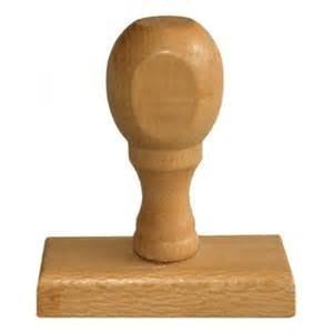 Sello de Madera 4 Linea