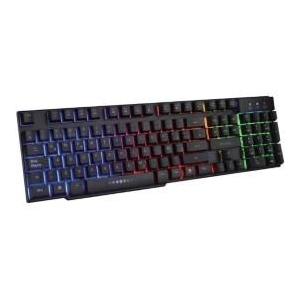 Teclado luces led multicolores (simil mecanico)