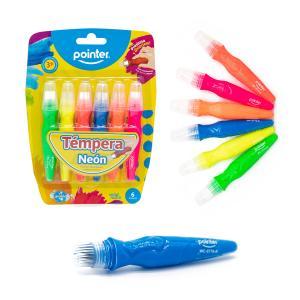 Tempera Neon Pincel