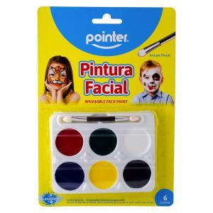 pintura facial pointer 6 color